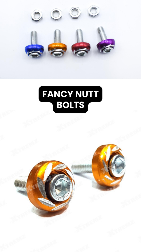 Fancy Nut Bolts for Bikes